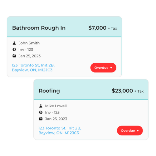 track invoice, never miss overdue payments